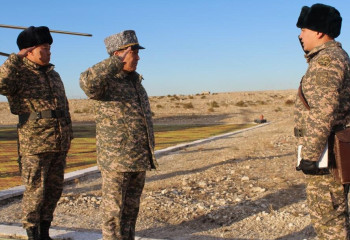 Сұлтан Камалетдинов Маңғыстау облысының гарнизондарында болды