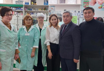 Бауыржан Байсеркин  Абай облысындағы дәрі-дәрмекпен қамтамасыз ету жағдайымен танысты