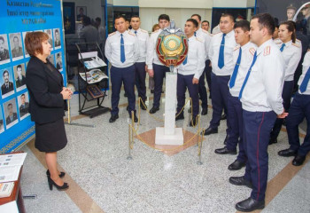 Ішкі істер министрлігінде ерлікке тағзым күні