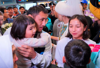Kazakhstani parajudoists arrives Astana