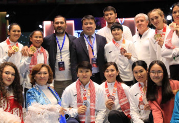 Сборная Казахстана по боксу после чемпионата Азии-2022