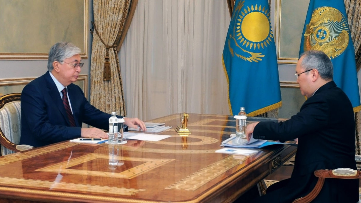 Токаев принял председателя Агентства РК по финмониторингу