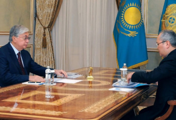 Tokayev receives Chairman of Financial Monitoring Agency