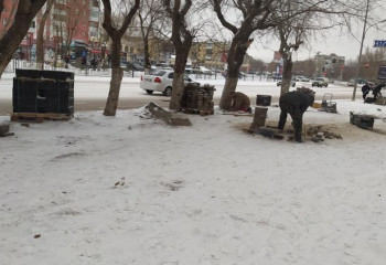 Почему Караганду продолжают благоустраивать после выпадения снега объяснил аким