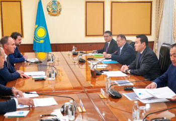 Kazakh PM and Skoda Transportation CEO discuss prospects for production in Kazakhstan