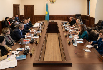 Члены Центризбиркома обсудили выборы президента с представителями ОБСЕ