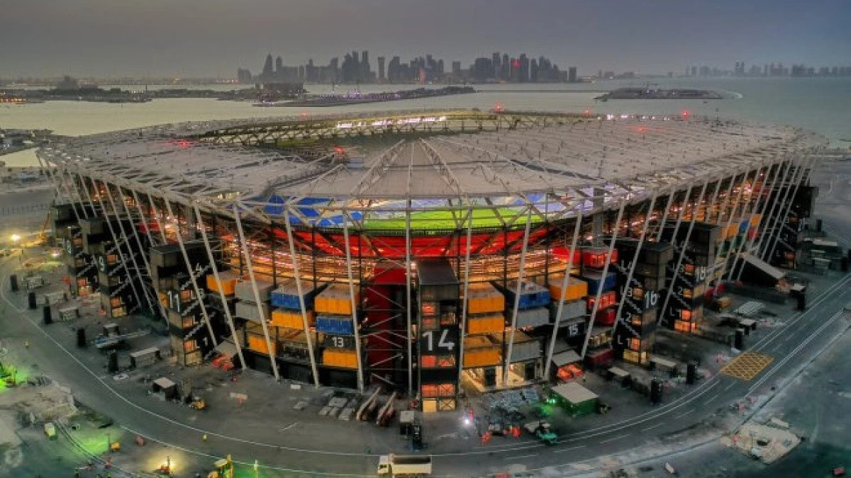Катарда футболдан әлем чемпионатына арналған "лего-стадион" салынды