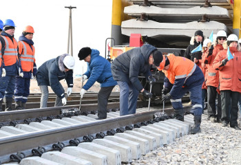 Қазақстанда ірі теміржол жобасының құрылысы басталды
