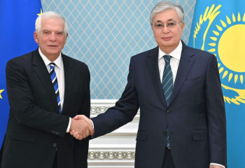 Мемлекет басшысы Жозеп Боррельмен кездесті