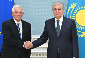 Tokayev holds meetings  with Vice-President of European Commission Josep Borrell