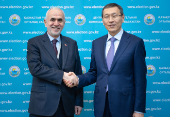 Халықаралық ұйымдар мен шет мемлекеттердің делегацияларымен кездесу басталды