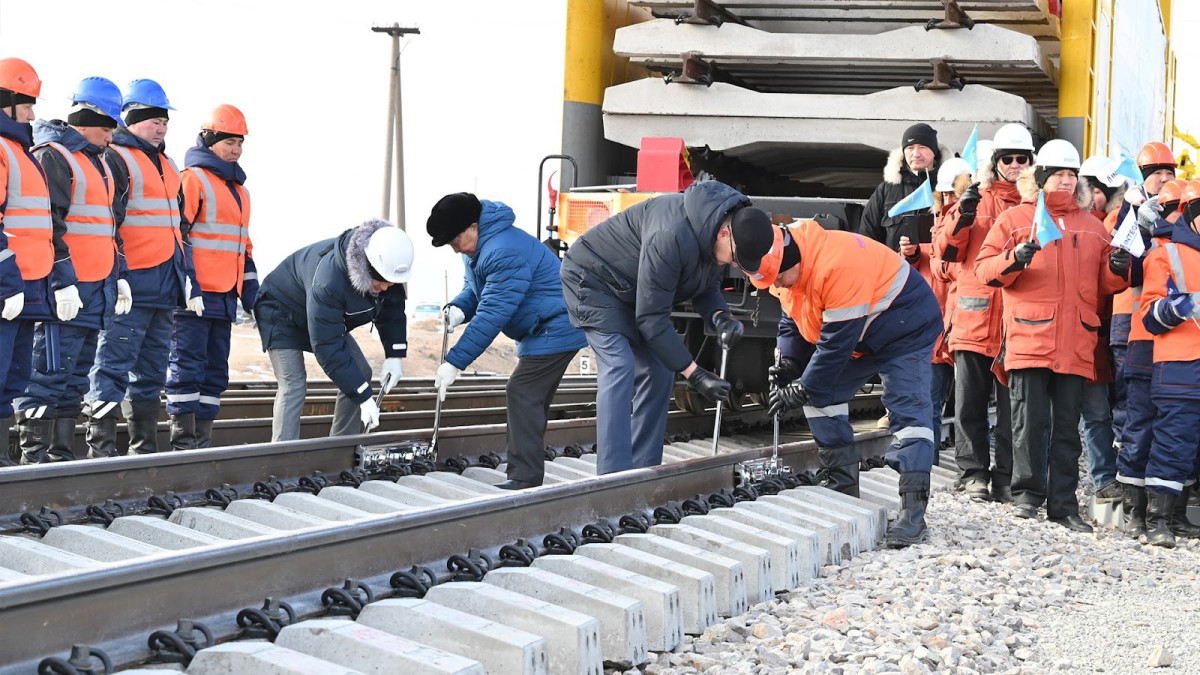 Largest railway project started in Kazakhstan