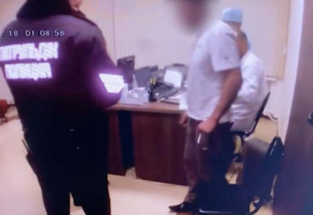 Погоня за пьяным водителем в Щучинске попала на видео