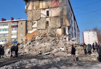 На Сахалине после взрыва в пятиэтажке погибли 9 человек