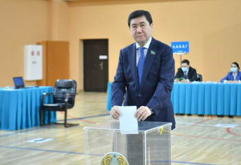 Мәжіліс спикері президент сайлауында дауыс берді