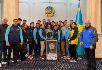 Сборная Казахстана по гребле проголосовала в Ташкенте