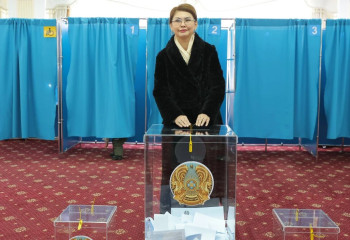 Президенттің кезектен тыс сайлауында Аида Балаева өз таңдауын жасады