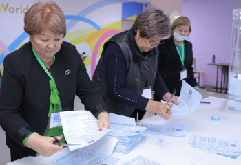 Сайлаушылардың 69,43%-ы бюллетень алды