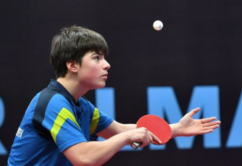 Казахстанец стал чемпионом на турнире по настольному теннису