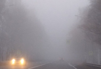 Штормовое предупреждение объявлено из-за тумана и гололеда в Казахстане