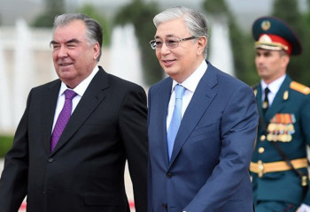 Emomali Rahmon congratulates Kassym-Jomart Tokayev his election win