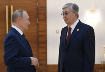 Тоқаевтың атына Владимир Путиннің құттықтау жеделхаты келді