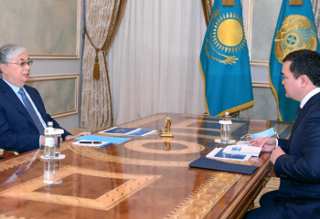 Мемлекет басшысы Қарағанды облысының әкімін қабылдады