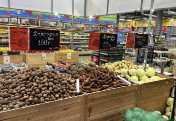 В супермаркетах Уральска будут продавать отдельные продукты питания без наценок