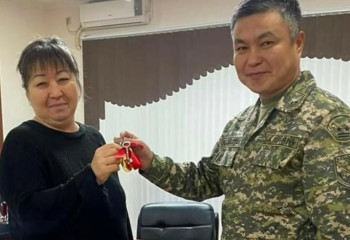 Запастағы 463 әскери қызметші тұрғын үй берілді