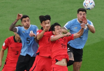 Сборные Южной Кореи и Уругвая сыграли вничью на ЧМ-2022 в Катаре