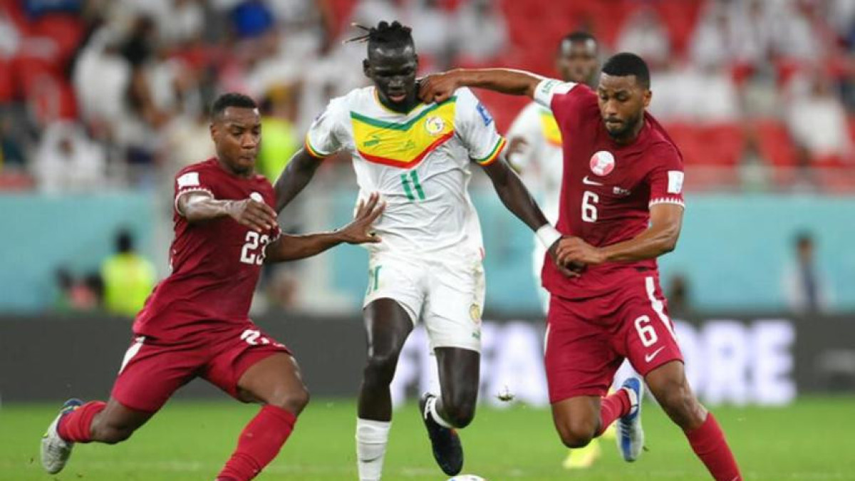 Футболдан әлем чемпионатында Сенегал құрамасы Қатарды жеңіп кетті