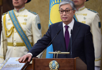 Конституцияға сәйкес Қасым-Жомарт Тоқаев халыққа ант берді