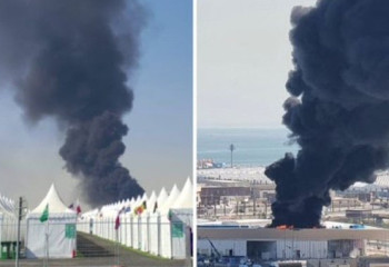 Мощный пожар произошел на ЧМ по футболу в Катаре