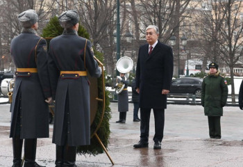 Президент Казахстана находится с официальным визитом в РФ