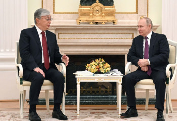 Тоқаев пен Путин келіссөз жүргізді