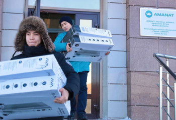 Аманаттықтар Екібастұз тұрғындарына 1000-нан астам жылытқыш жіберді