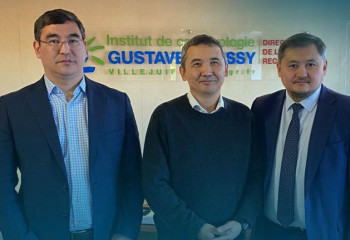 Саясат Нурбек встретился с казахстанским ученым работающим во Франции