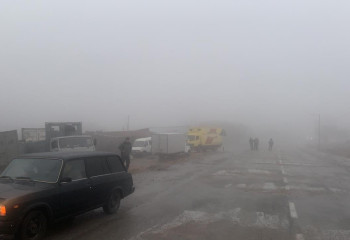 В Туркестанской области спасено 35 человек оставшихся на дороге