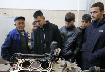 Студенттер ПІБ Автошаруашылығының жұмысымен танысты