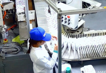 Түркістан облысындағы кәсіпорында отандық жөргектер шығарылады