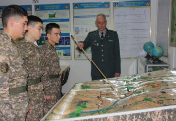 Как готовят военных топографов в Вооруженных силах РК