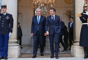 Президенты Казахстана и Франции сделали заявление