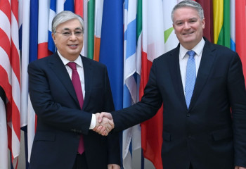 Президент Экономикалық ынтымақтастық және даму ұйымының Бас хатшысымен кездесті