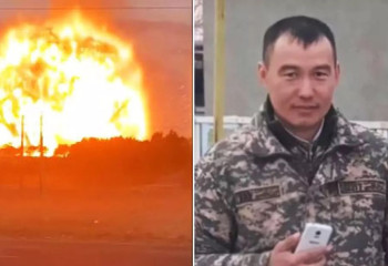 Жамбылдағы жарылыстан жоғалып кеткен жауынгердің сүйегі табылды