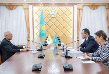Kazakh Senate Speaker meets with Apostolic Nuncio of Vatican