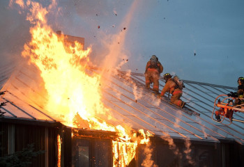 Шу қаласында  өрттен  екі бала қаза тапты