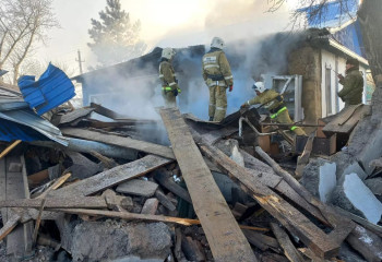 Павлодар облысында жеке тұрғын үйде газ баллоны жарылды
