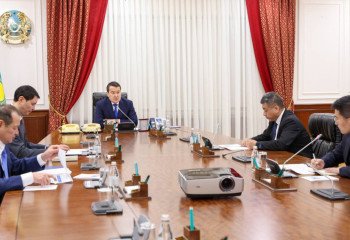 Смайылов «CITIC Construction» компаниясының вице-президентімен кездесті