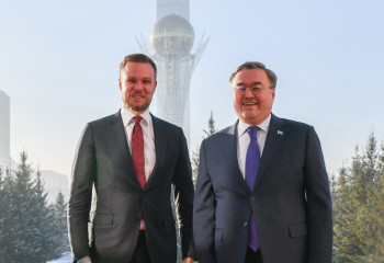 Lithuanian FM pays official visit to Kazakhstan