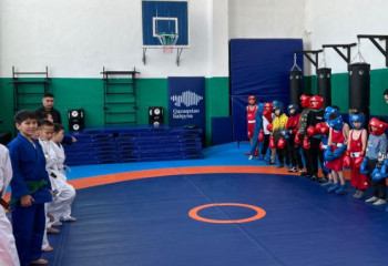 Ұлытау облысында балаларға арналған екі  спортзал ашылды